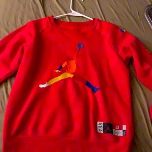 Red Jordan Sweatshirt